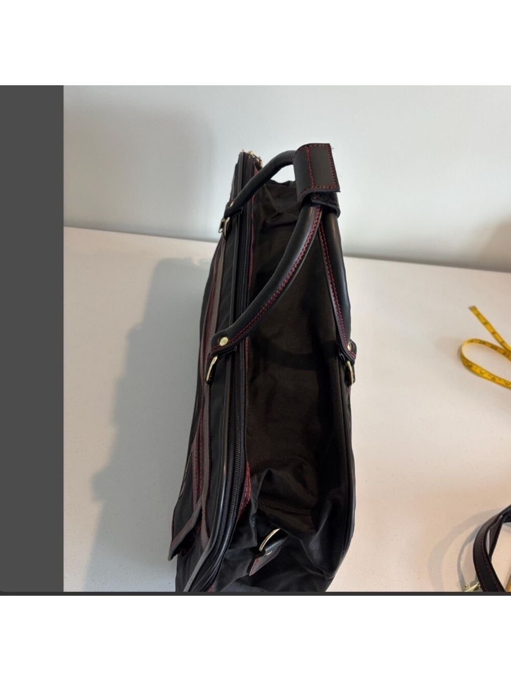 Vintage IMPALA travel bag soft sided carry on luggage NWOT black - Picture 6 of 14